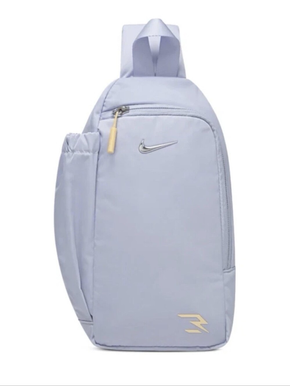 Nike Lavender Crossbody Sling Bag with Yellow Accents UNISEX